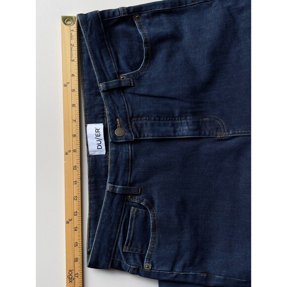DU/ER Skinny Women’s Size 34 Super High-Waist Stretch Blue Jeans - Picture 8 of 16